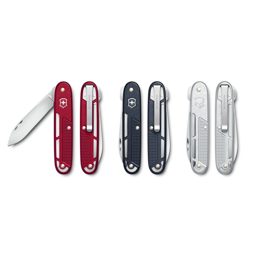 Onefold Alox, 93 mm, red, dark blue, silver Victorinox Au Logis Ameublements