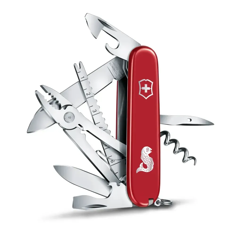 Angler, 91 mm, rouge Victorinox Au Logis Ameublements