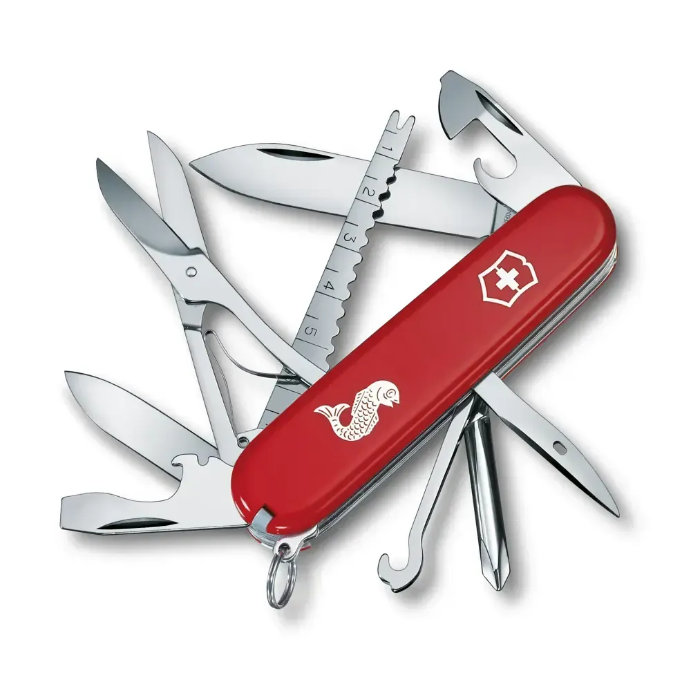 Fisherman, 91 mm, rouge Victorinox Au Logis Ameublements