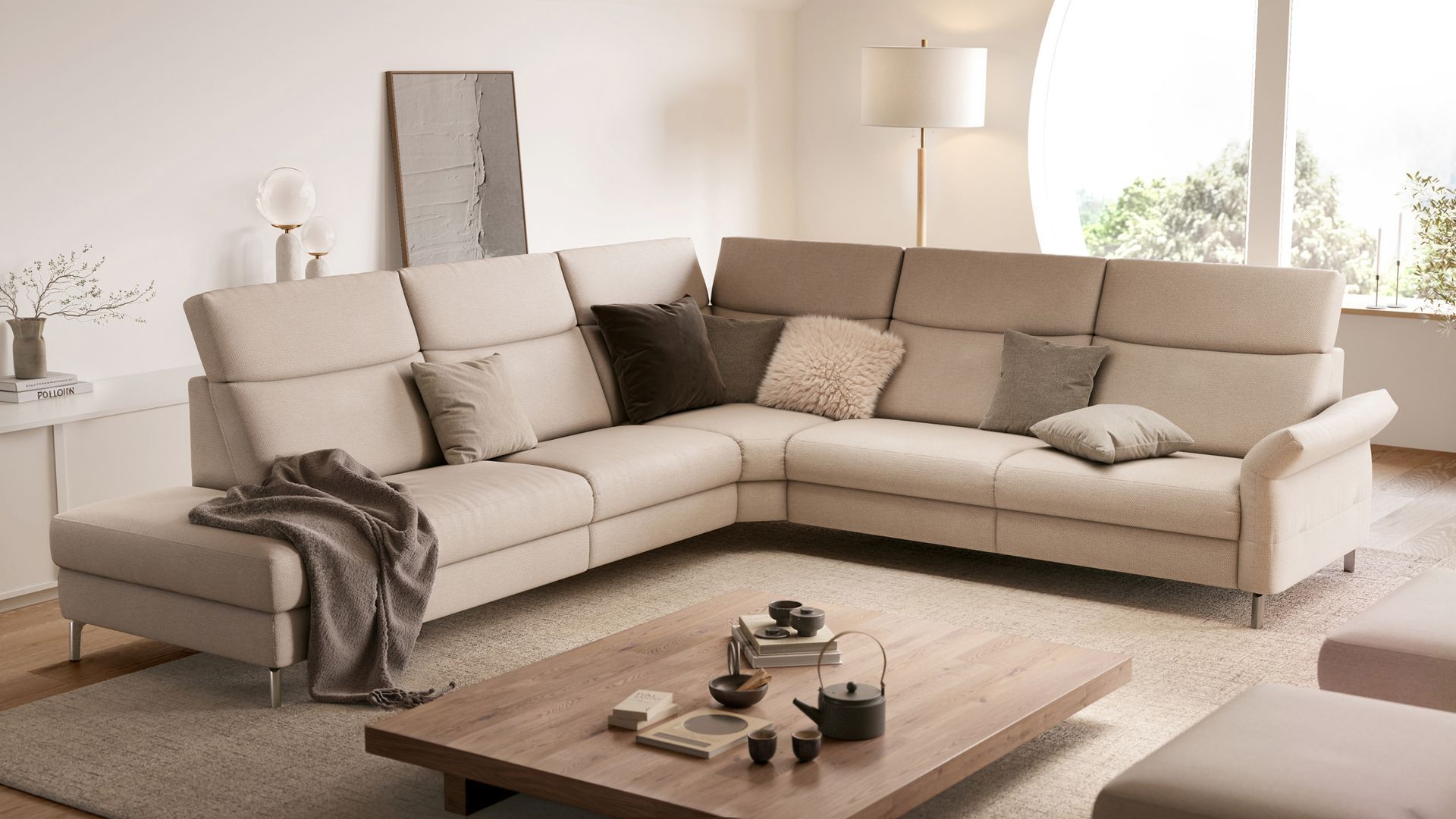 Canapé Salma Rom Au Logis Ameublements