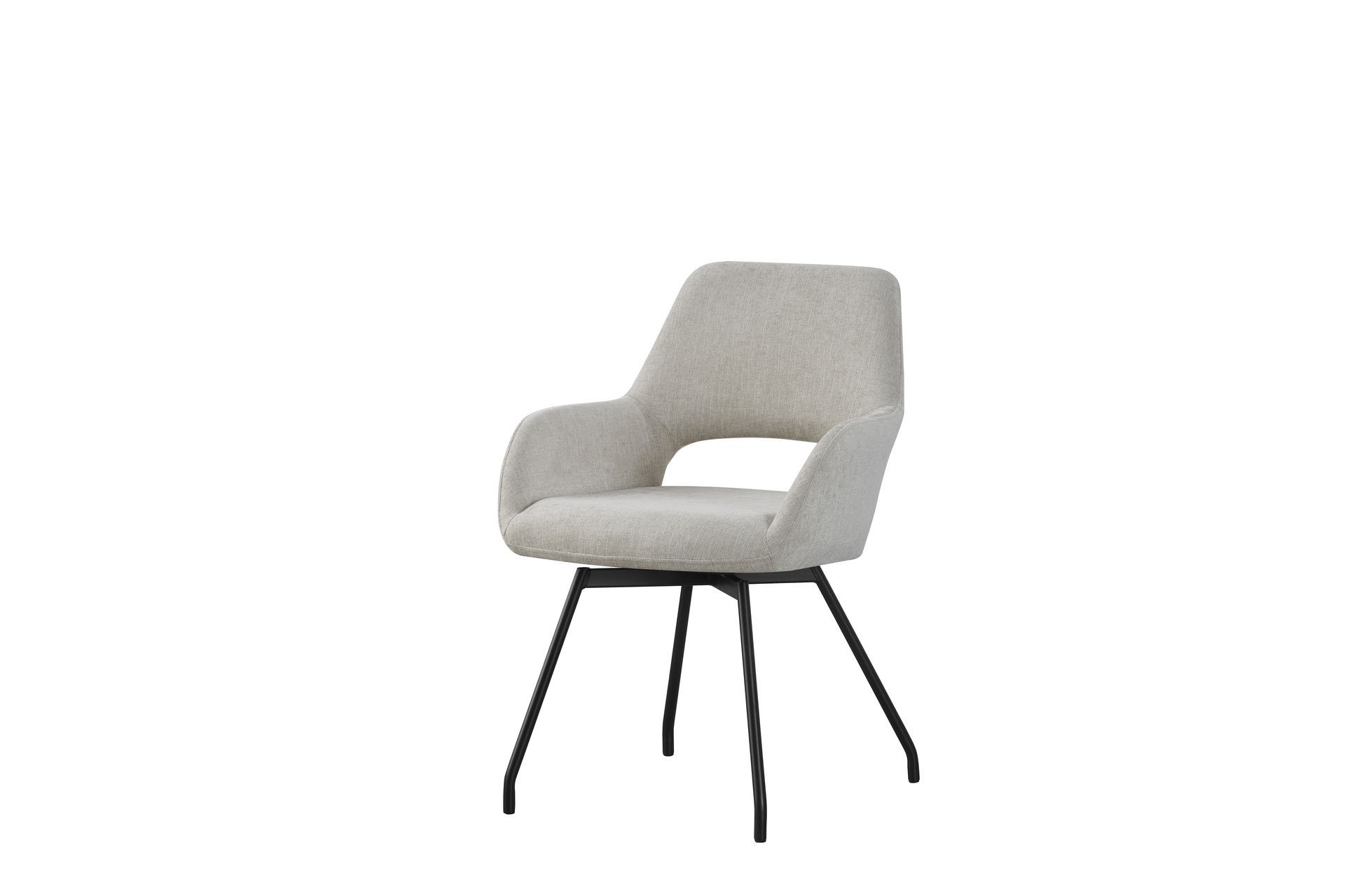 Fauteuil pivotant New Sena Hellgrau  Sit-Mobilia Au Logis Ameublements