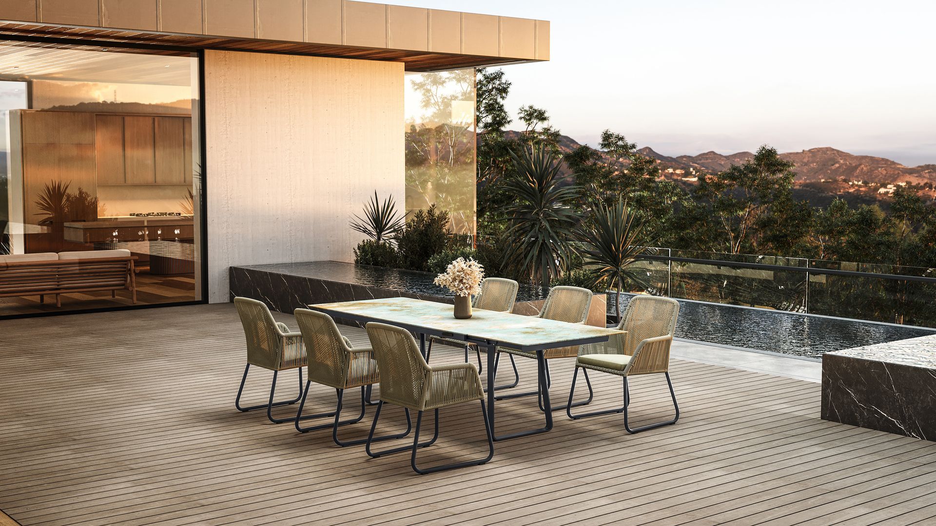 Table de jardin Atlas Sit-Mobilia Au Logis Ameublements