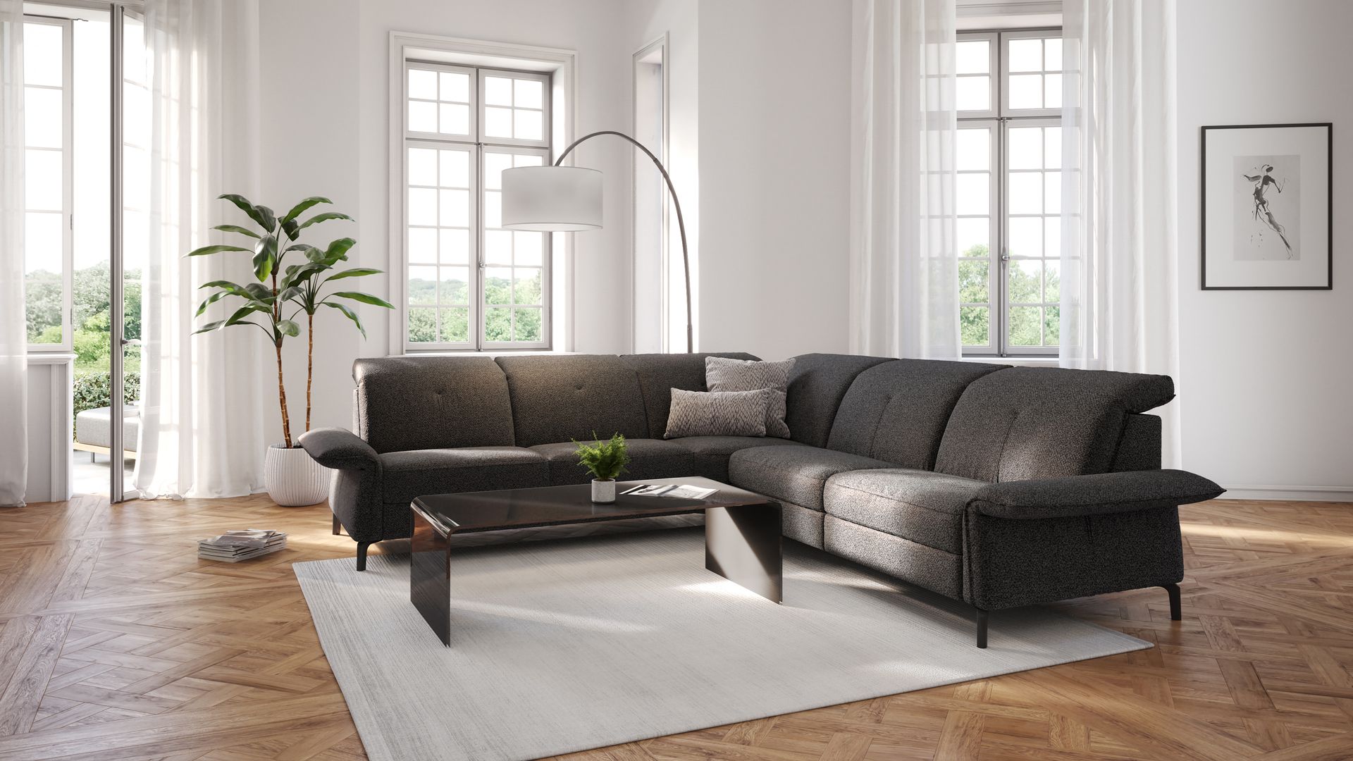 Canapé Vinson Rom Au Logis Ameublements