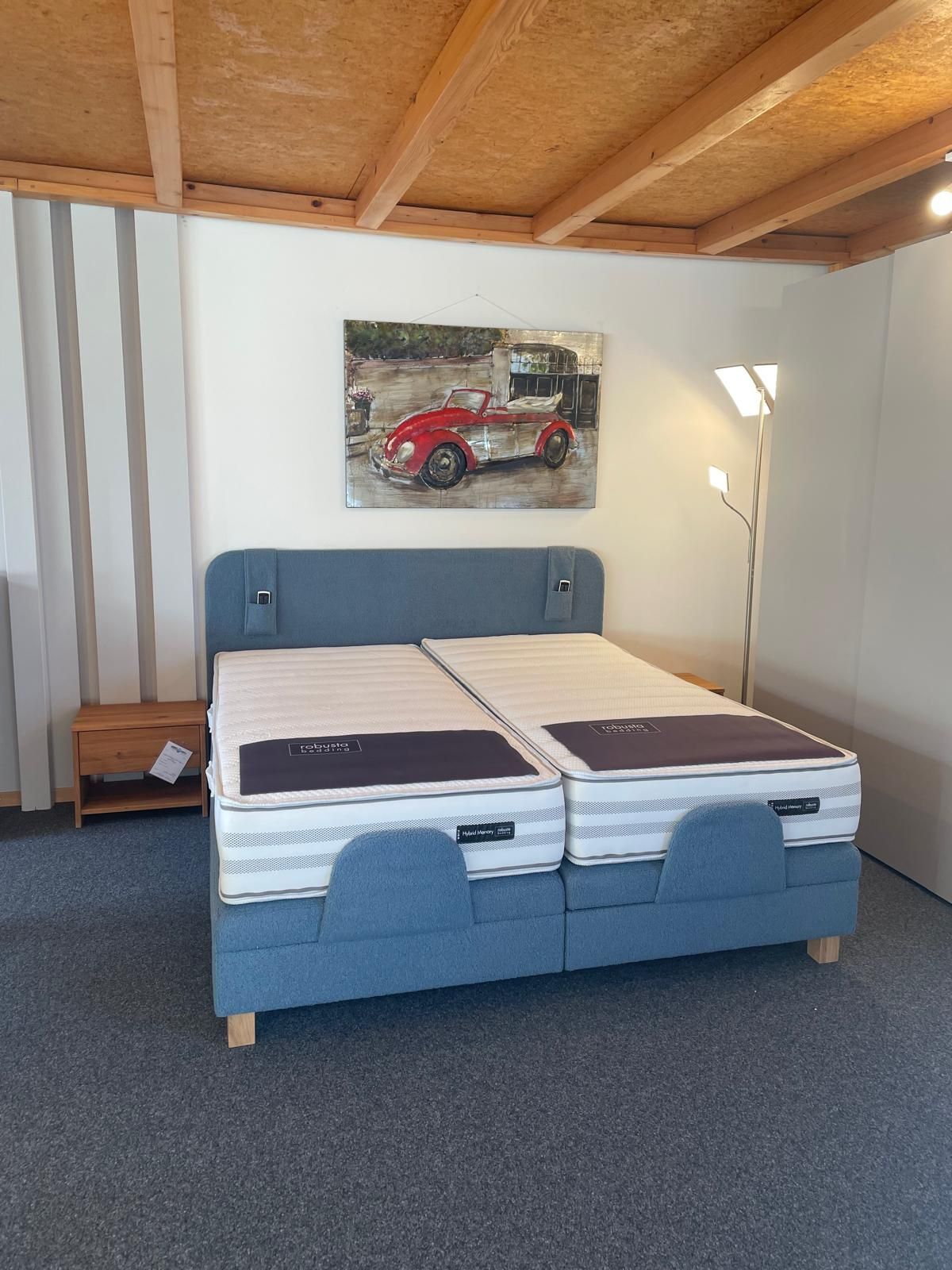 Cadre de lit Boxspring Dream Box Automatic 28 Robusta bedding Bed&Box Au Logis Ameublements