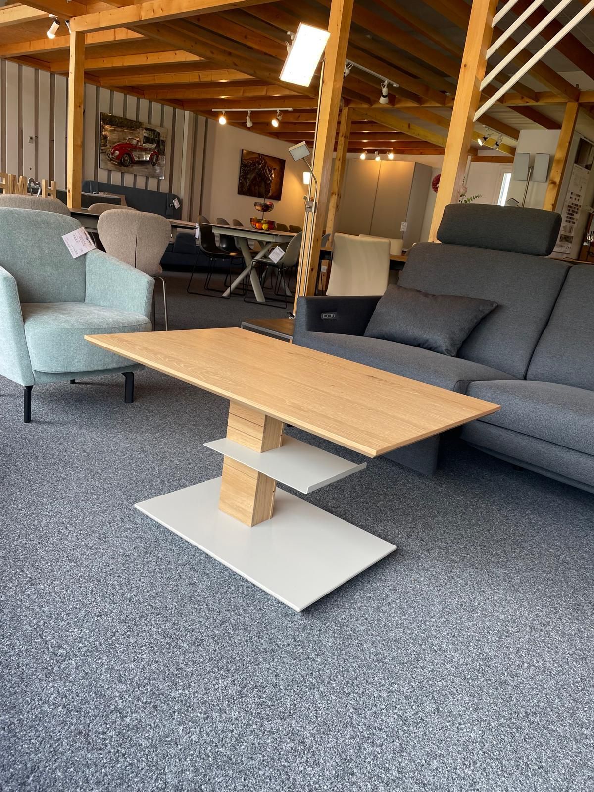 Table basse avec lift 5644-WEI-SGR Vierhaus Au Logis Ameublements
