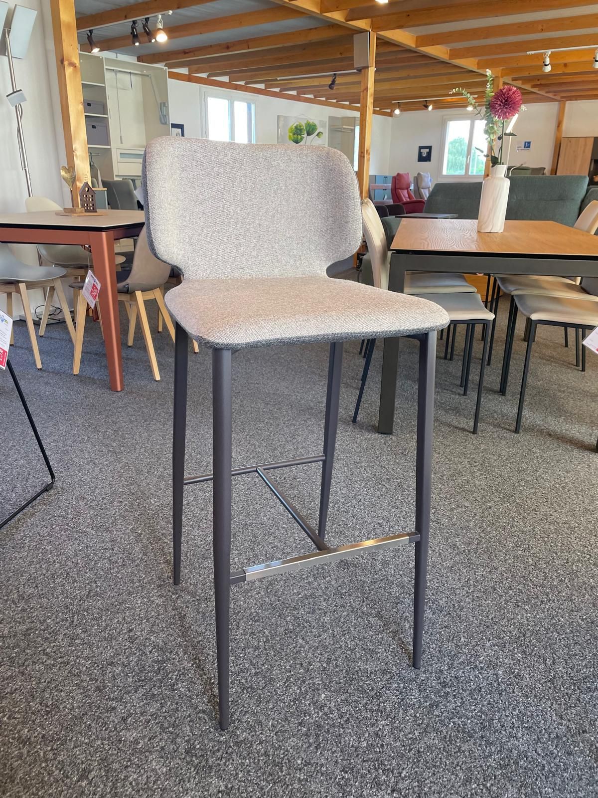 Chaise de bar Wrap H75 Midj Au Logis Ameublements