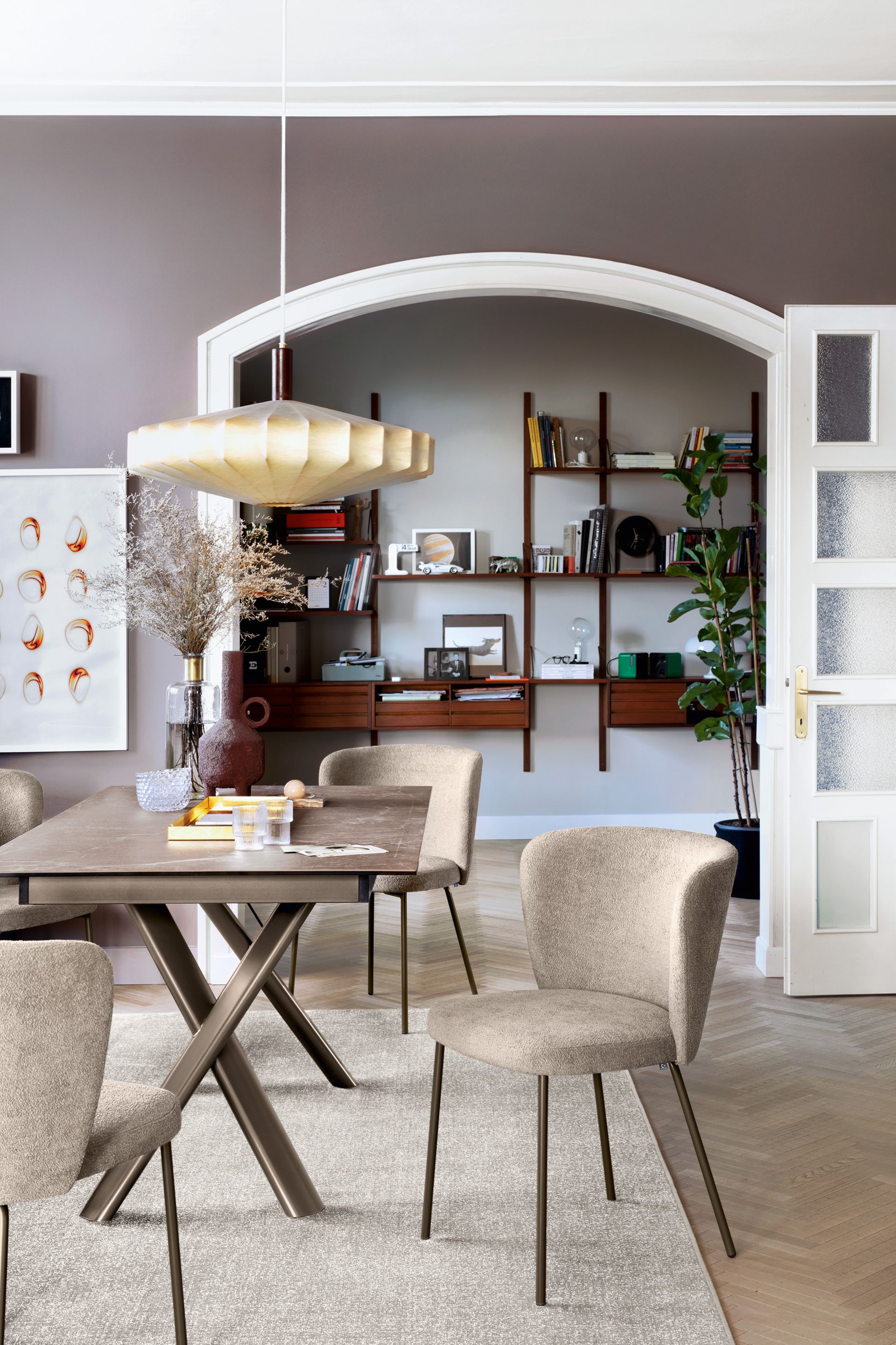 Table Master avec rallonge à livre CB4867 Connubia Au Logis Ameublements 