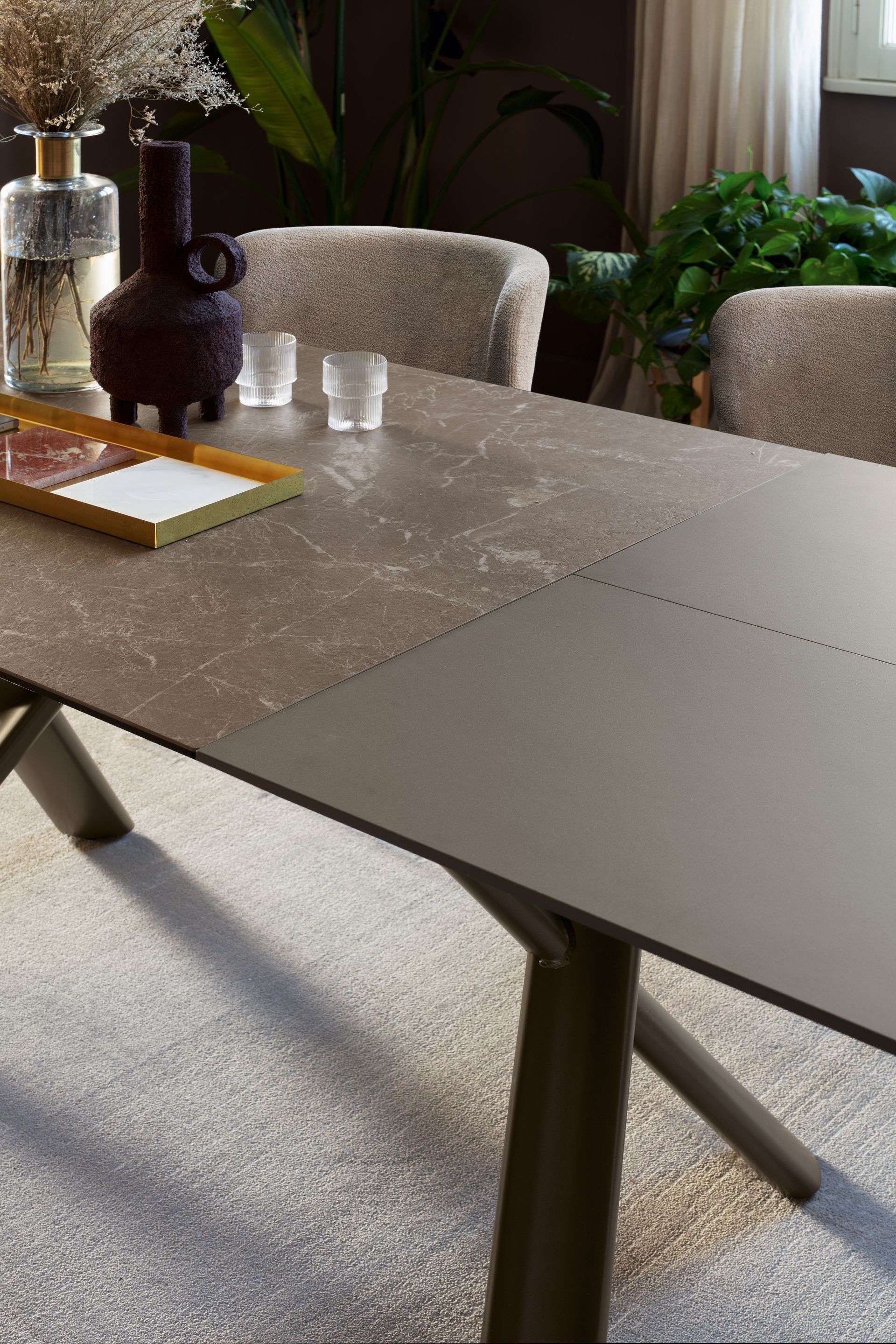 Table Master avec rallonge à livre CB4867 Connubia Au Logis Ameublements 