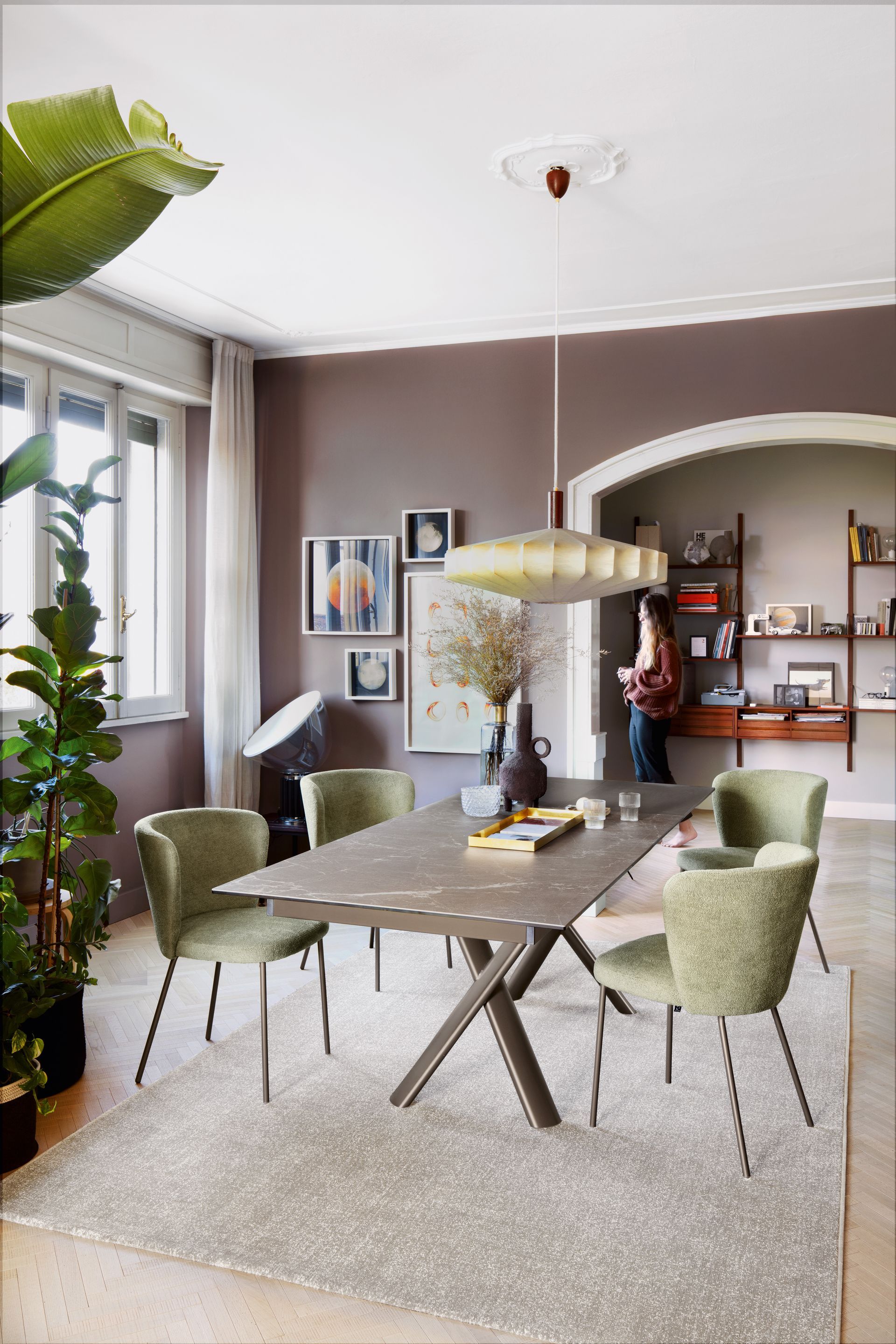 Table Master avec rallonge à livre CB4867 Connubia Au Logis Ameublements 