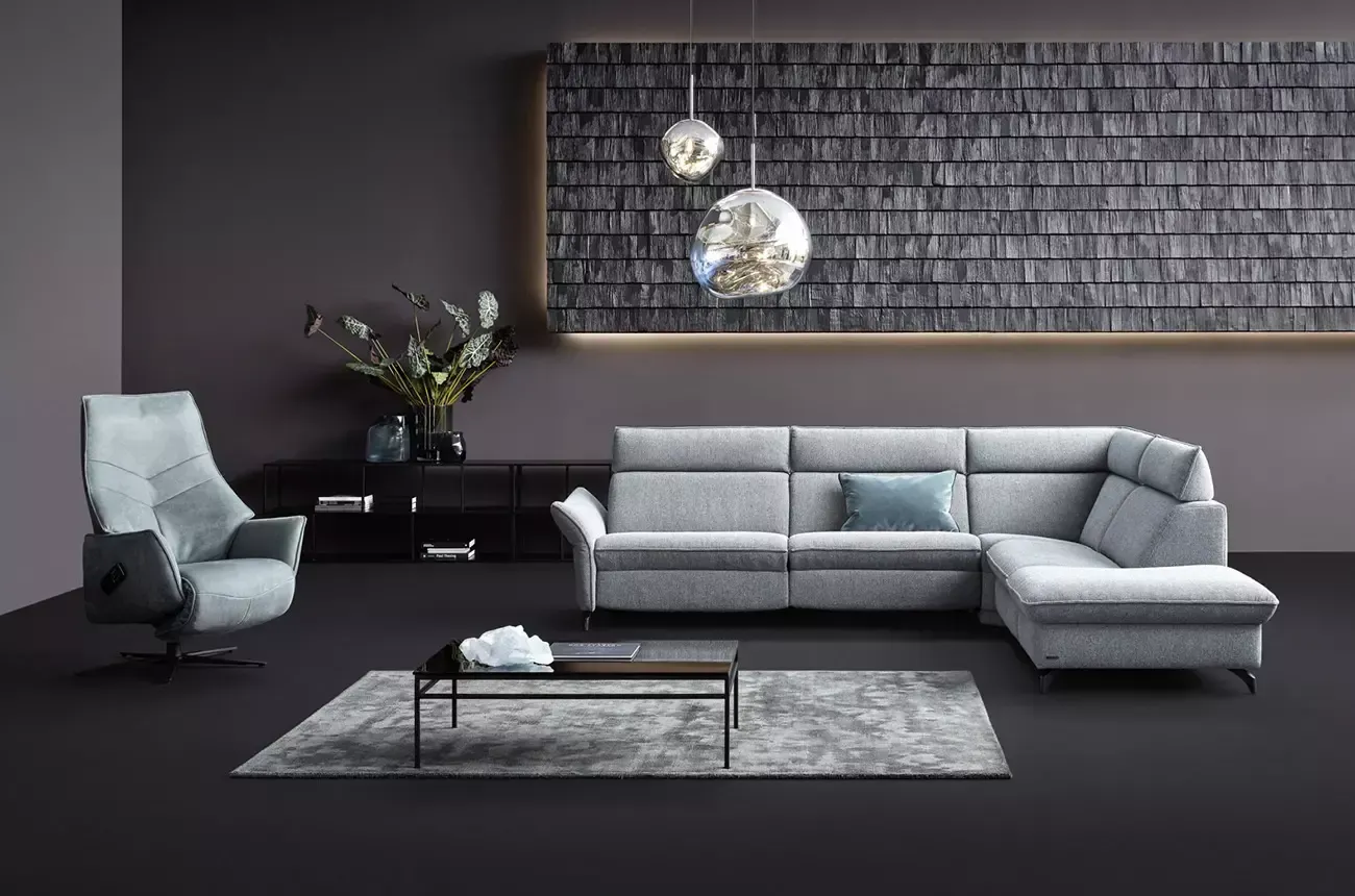 Canapé Planopoly motion 4.0 1926 Himolla Au Logis Ameublements