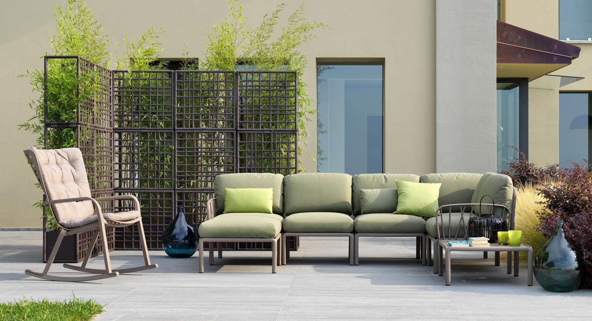 Salon de jardin modulable Komodo Nardi Au Logis Ameublements