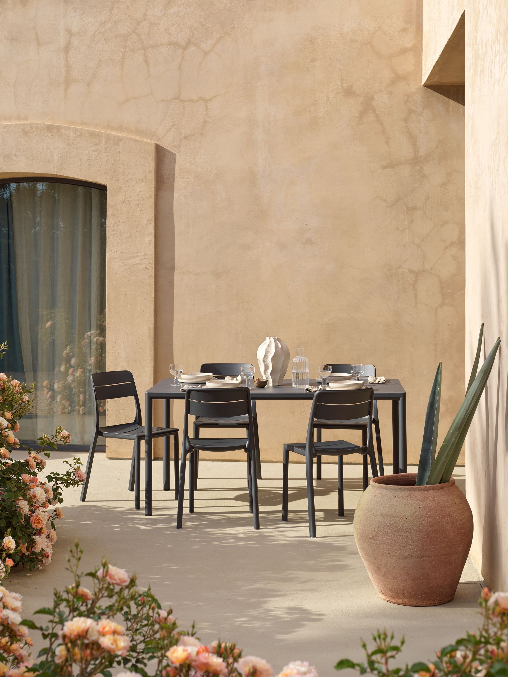 Table de jardin Piave 160x90 Nardi Au Logis Ameublements