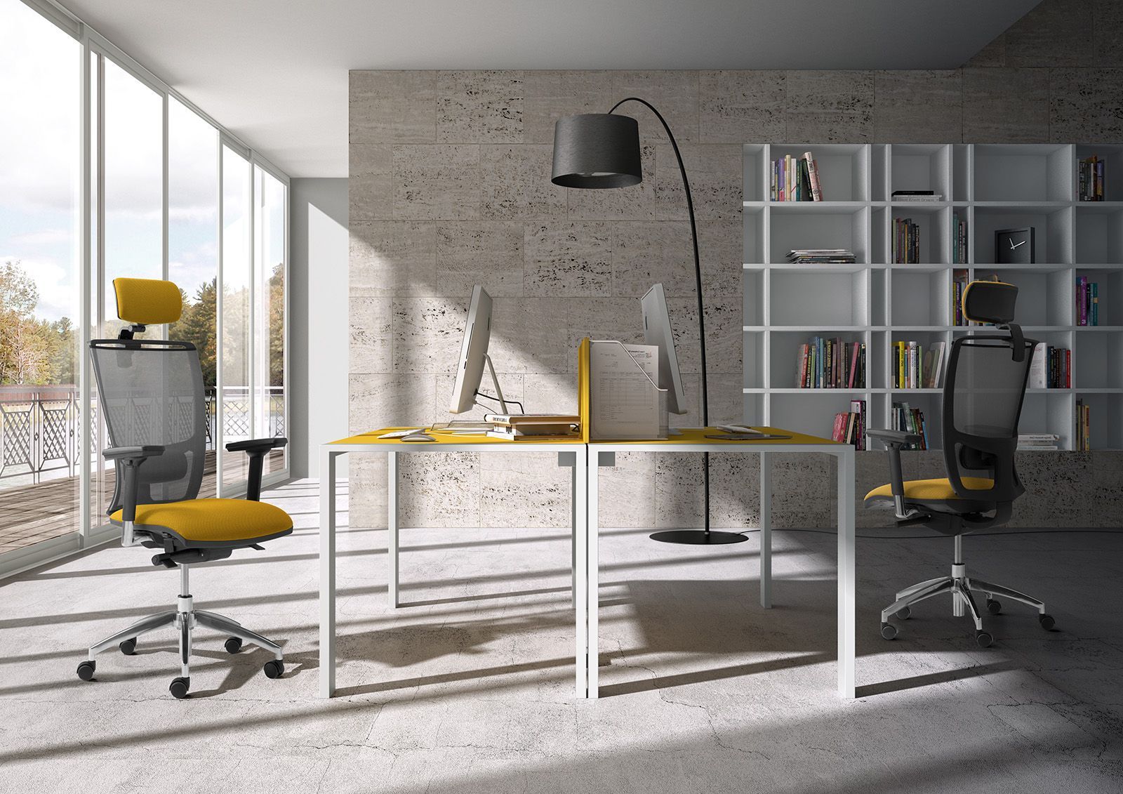 Chaise de bureau Cometa Leyform Au Logis Ameublements