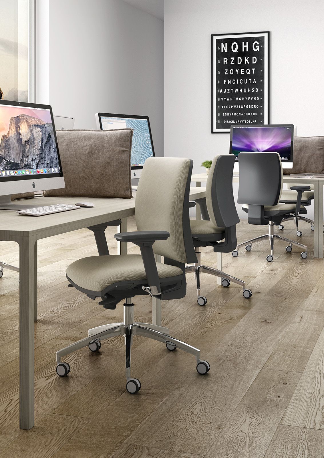 Chaise de bureau Sprint Leyform Au Logis Ameublements