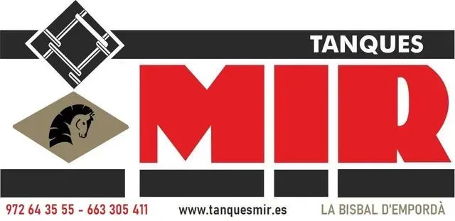 Un logotipo para una empresa llamada tanques mir