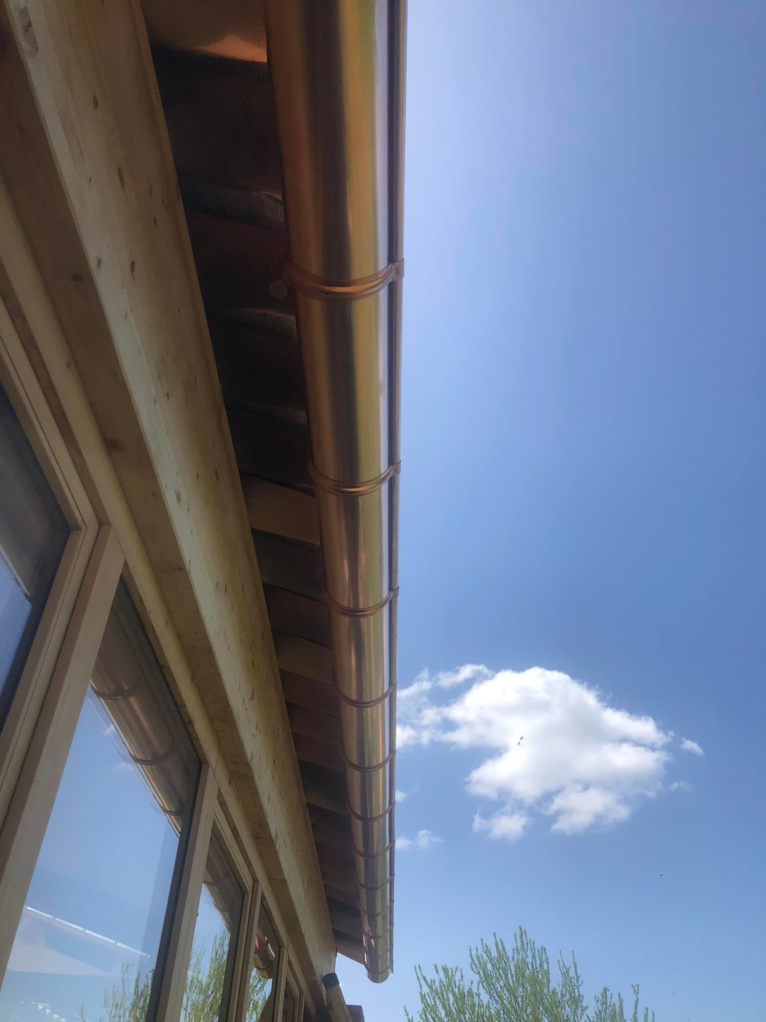 Pose de votre zinguerie