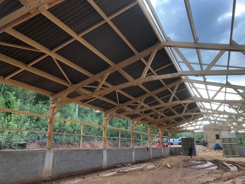 Charpente en fermette