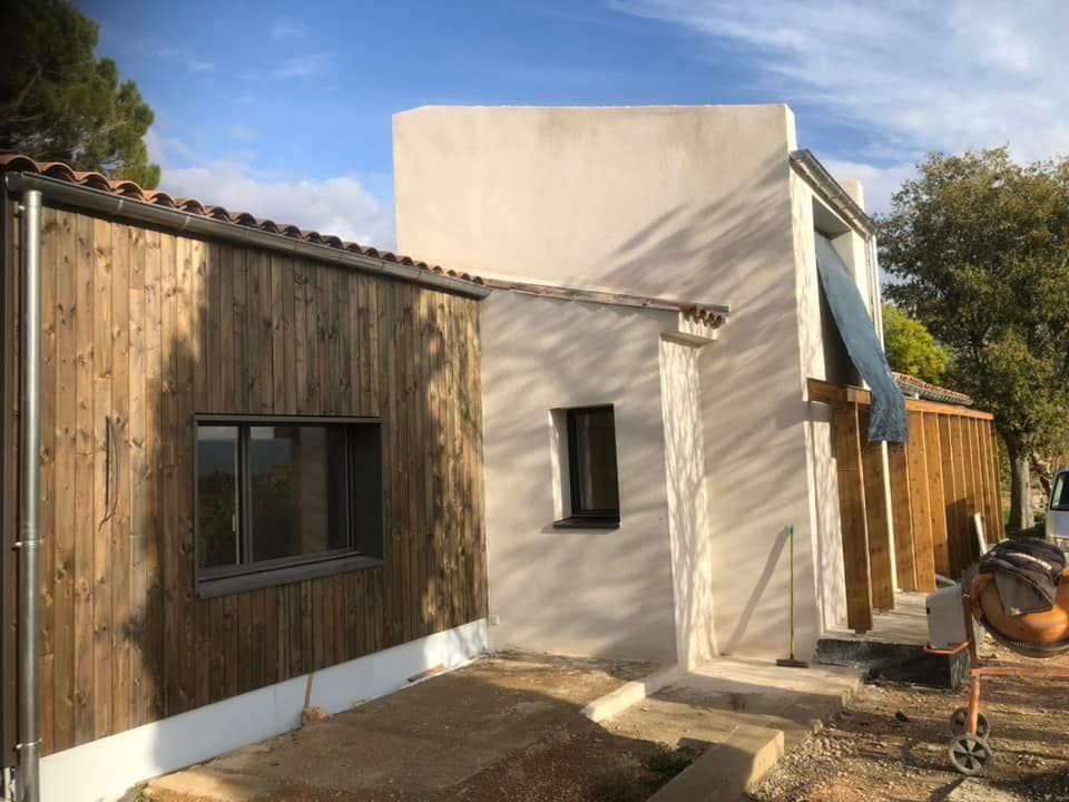 Agrandissement de maison en bois