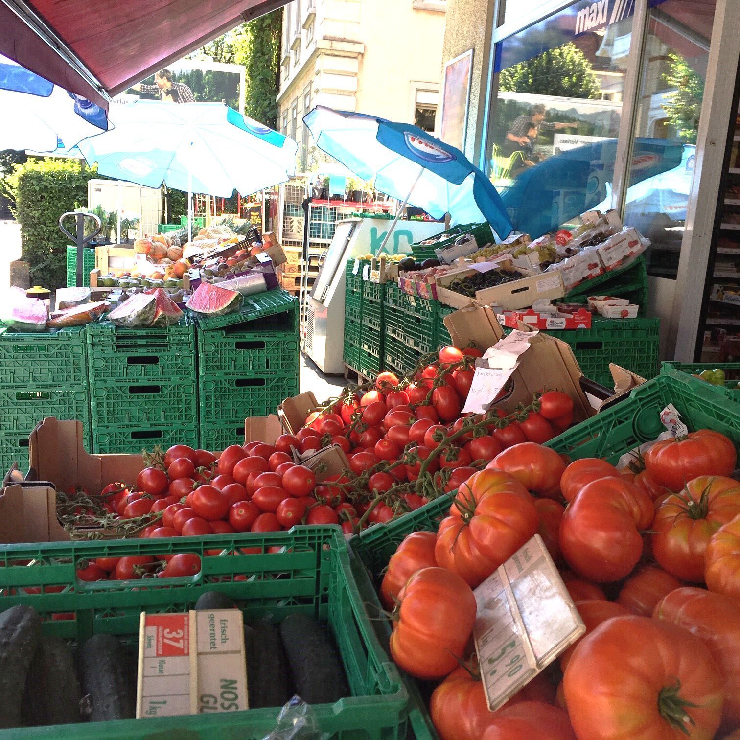 Gemüse und Früchte - Maxi Frischmarkt - Zürich