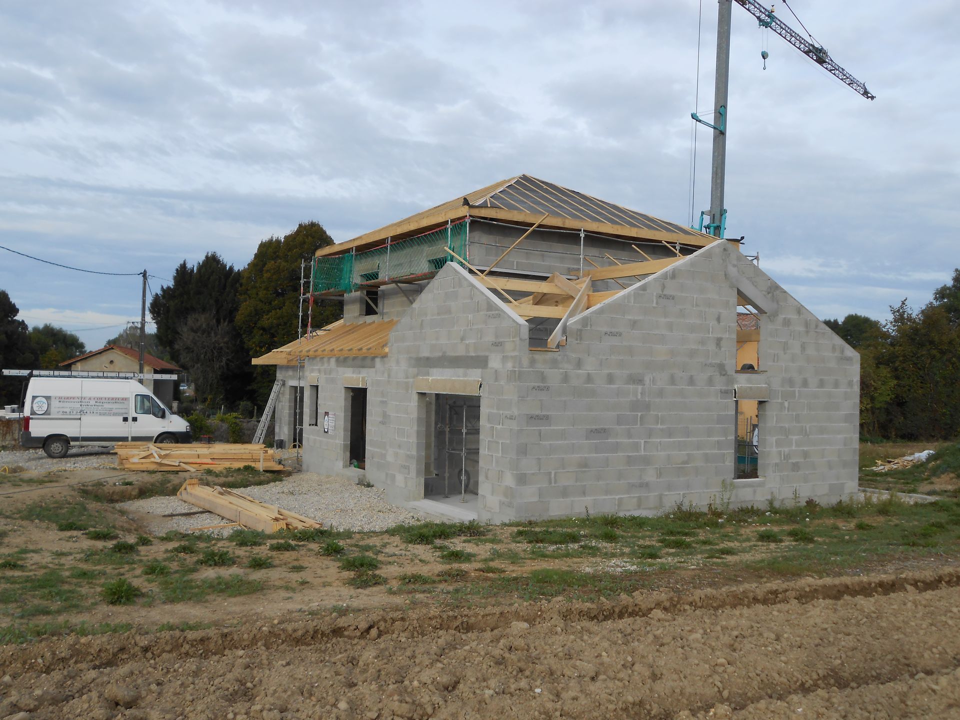 Charpente industrielle