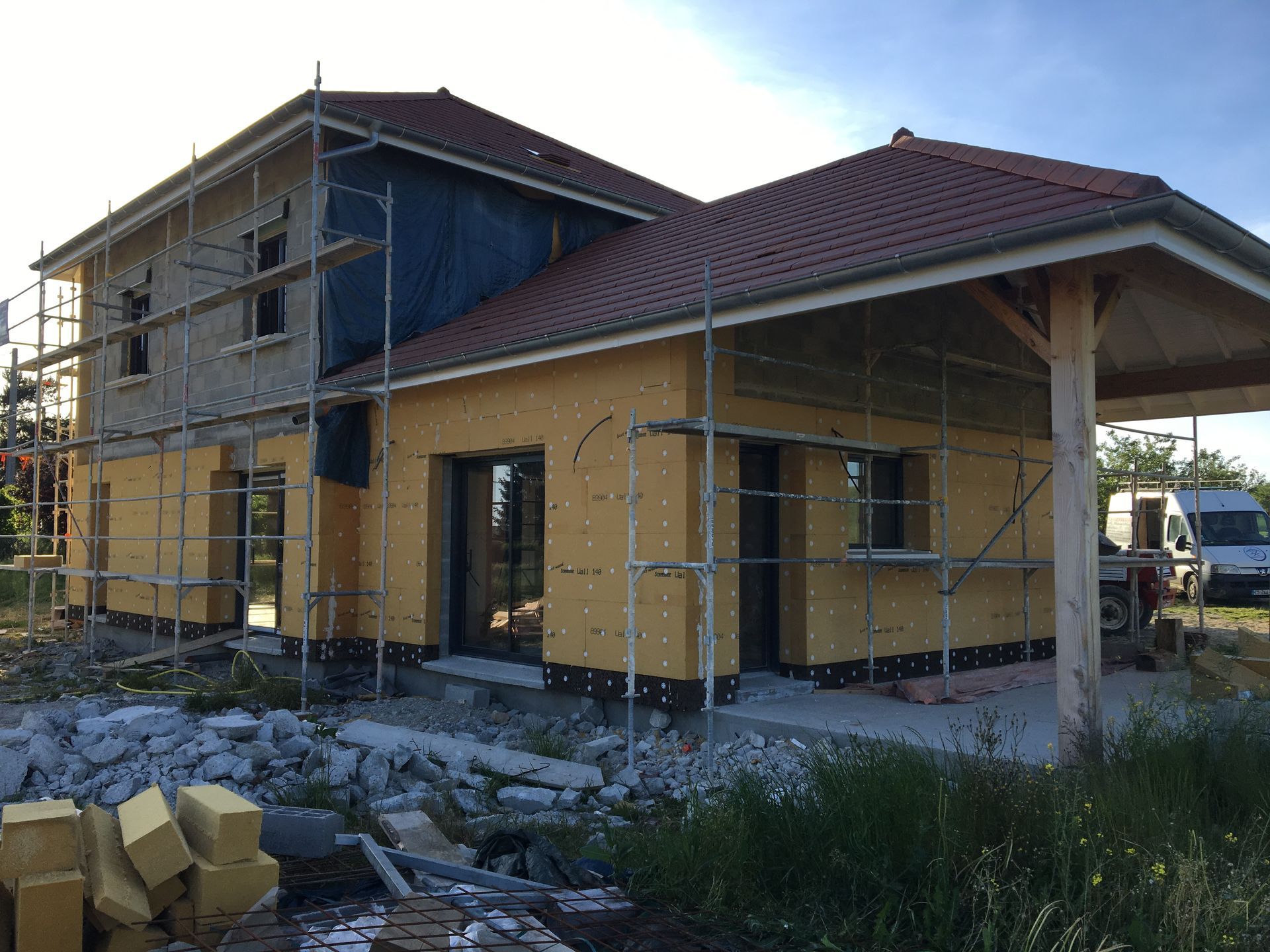 Isolation des murs par l'extérieur