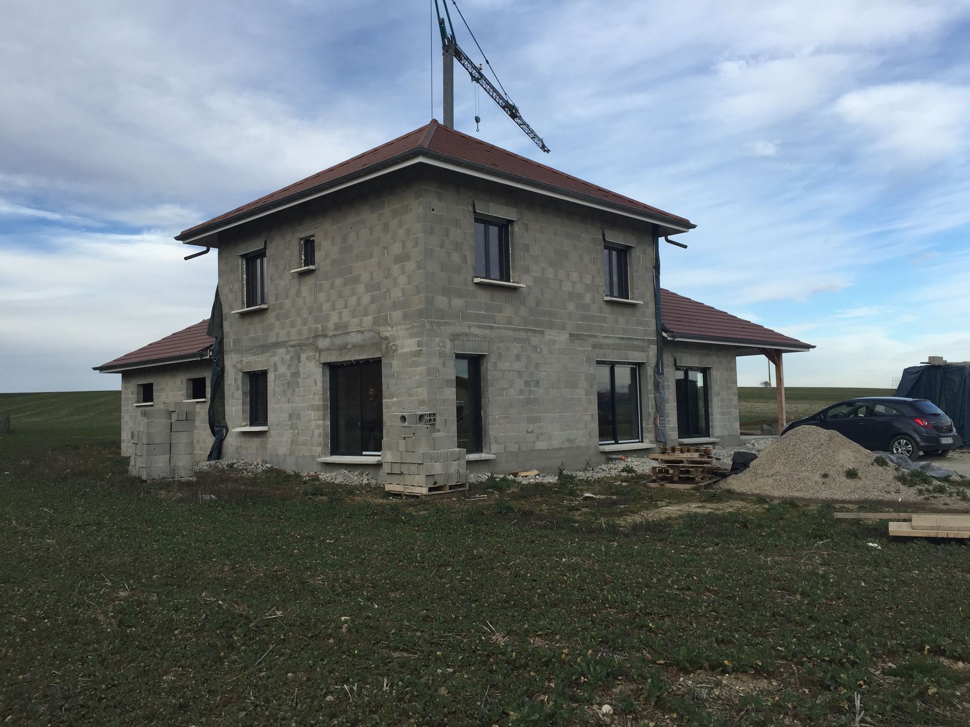 Installation de couverture