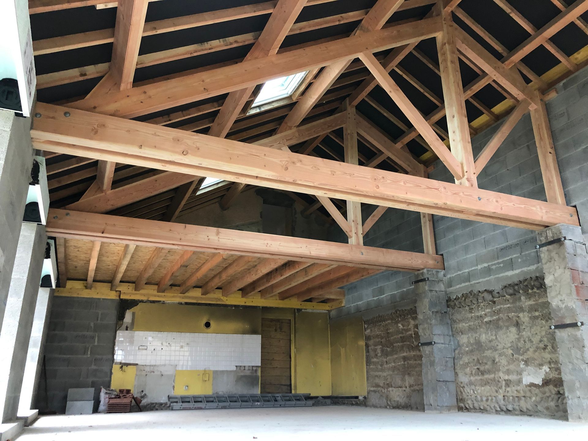 Travaux de charpente