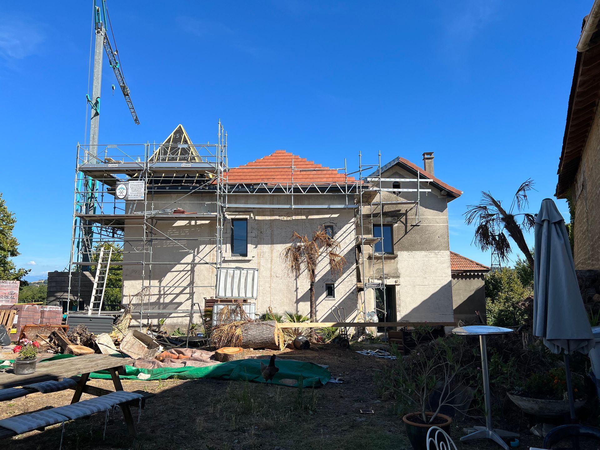 Installation de toiture