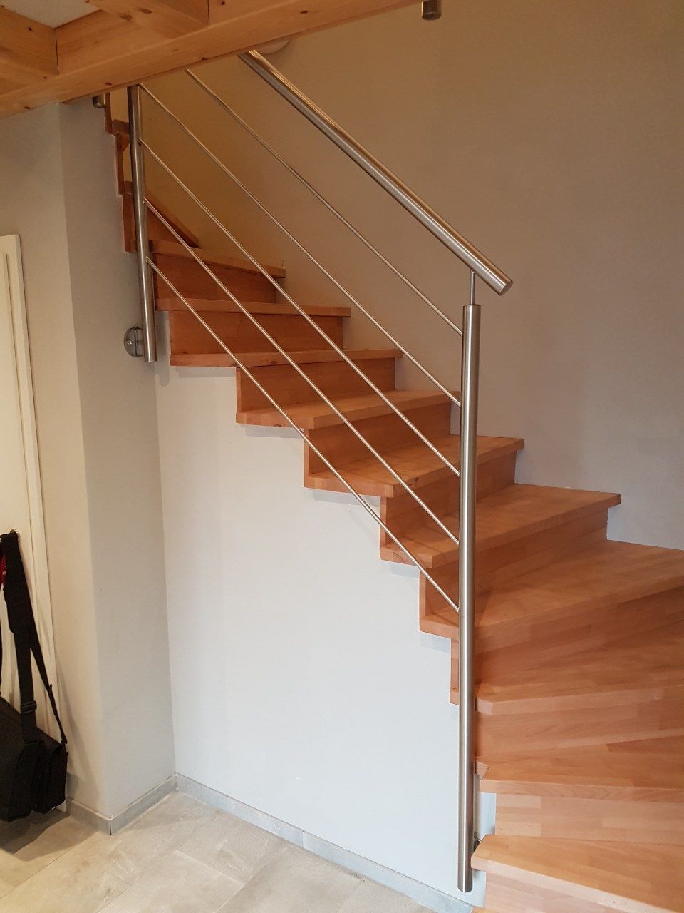 Treppengeländer, das von Montageservice Kundt geschweißt wurde