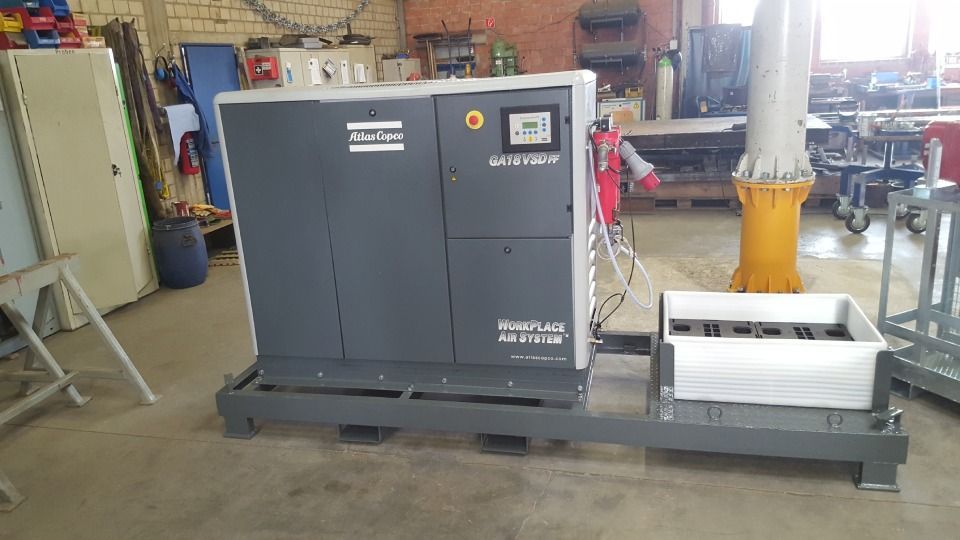 Baumaschine von Montageservice Kundt