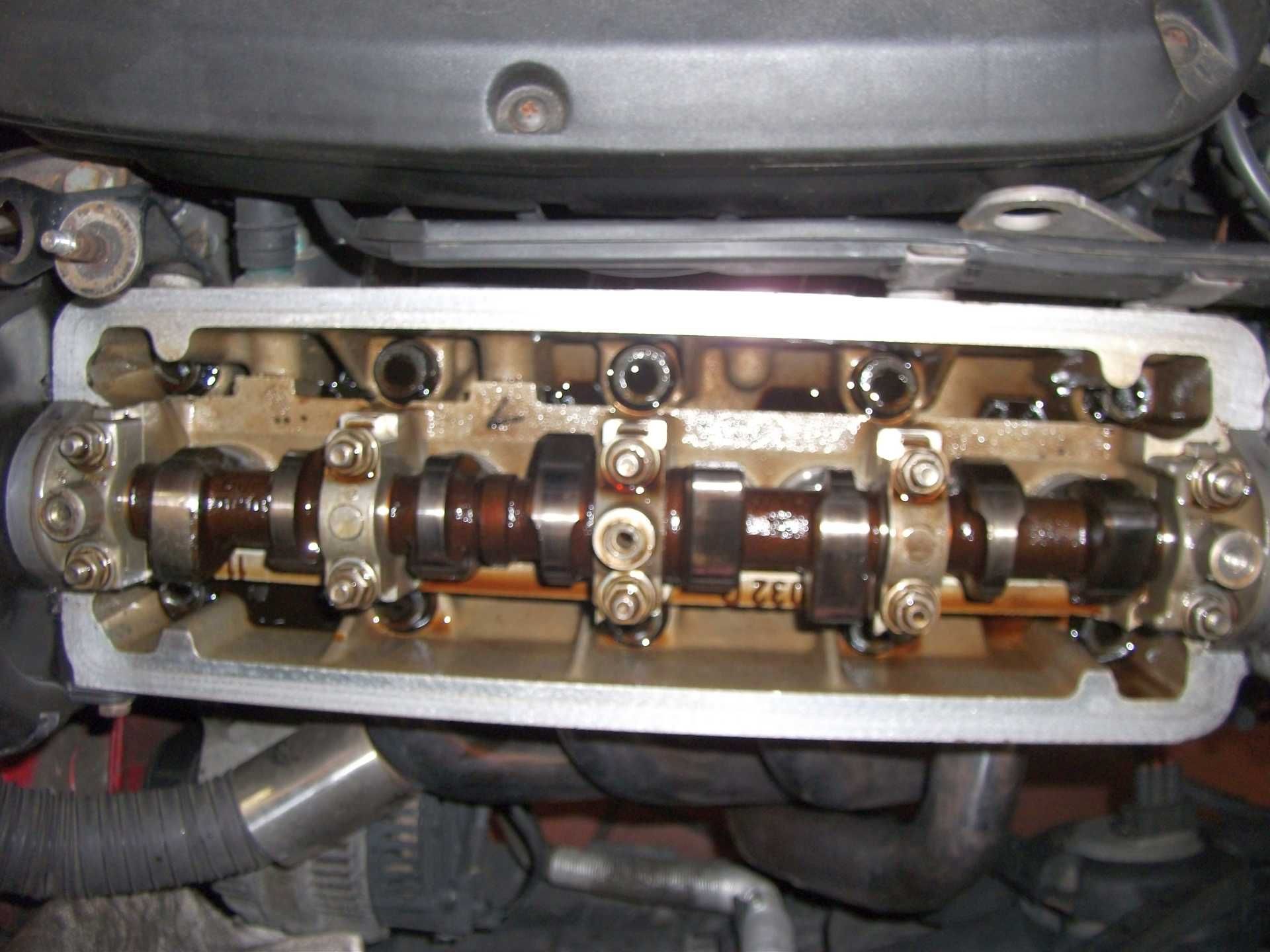 Eine Nahaufnahme des Inneren eines Automotors