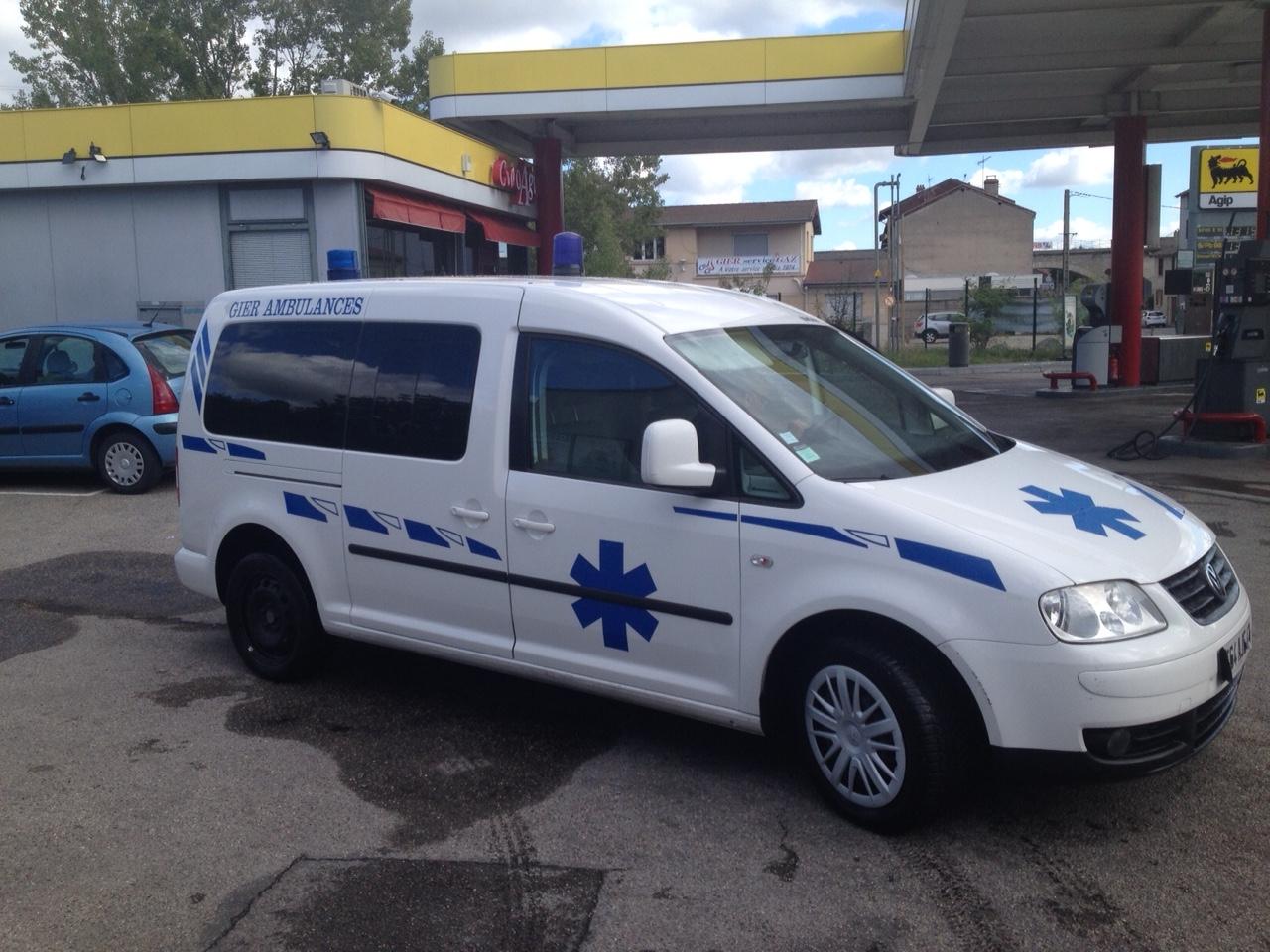 Transports médicaux couchés par les Ambulances Gier à Saint-Chamond