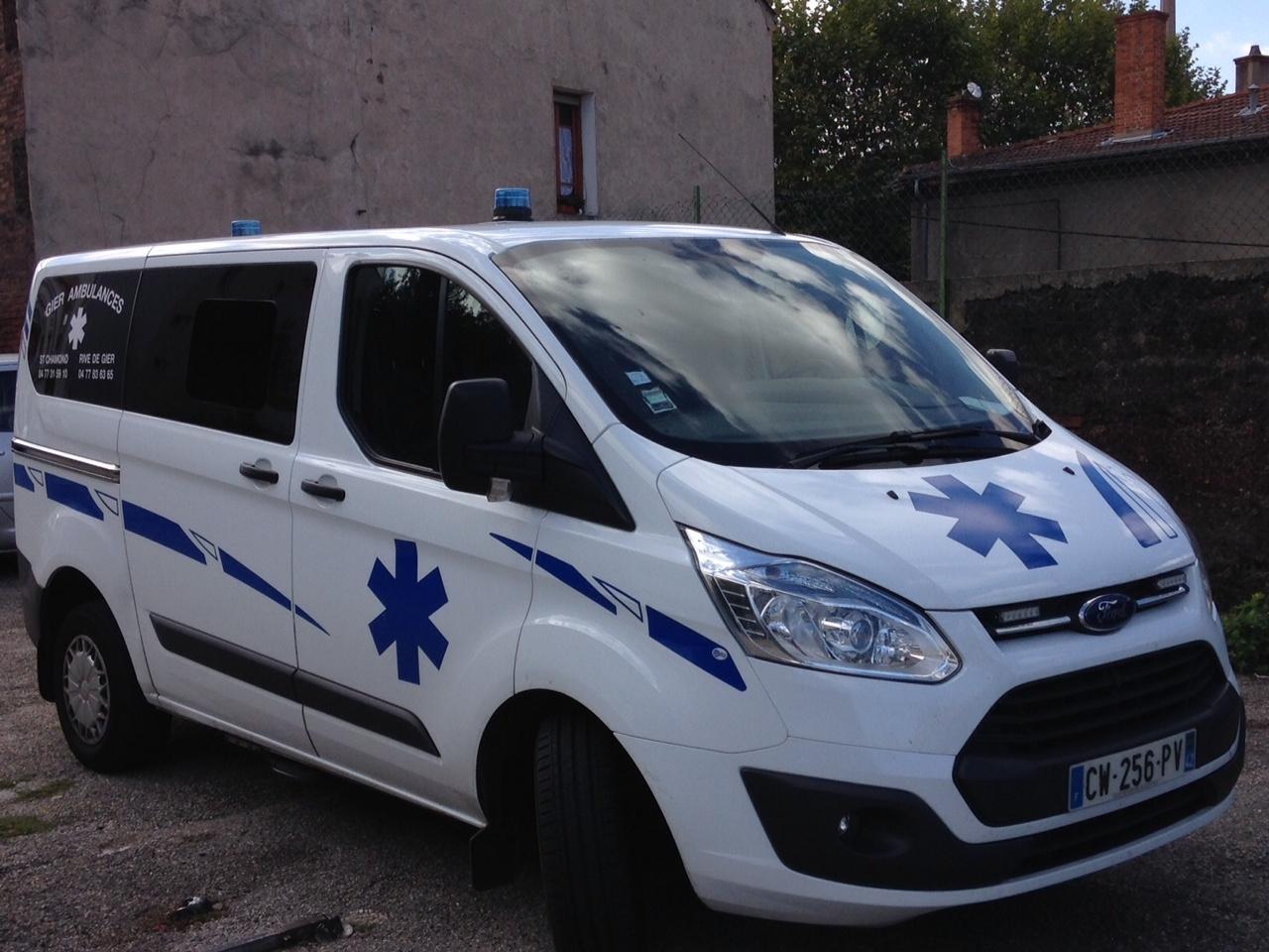 Gier Ambulances à Saint-Chamond et Rive-de-Gier dans la Loire