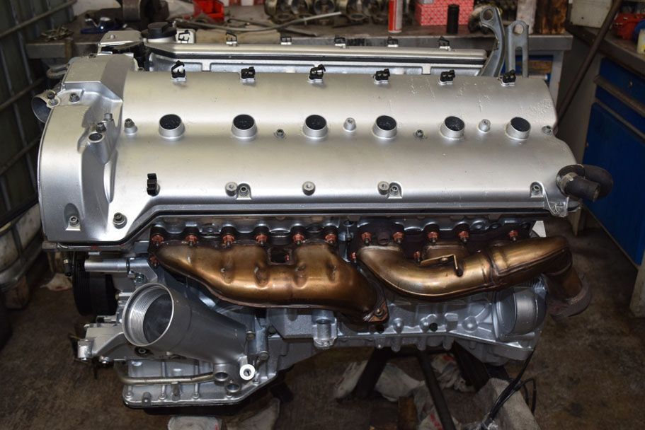 Ungeölter Zylinderblock