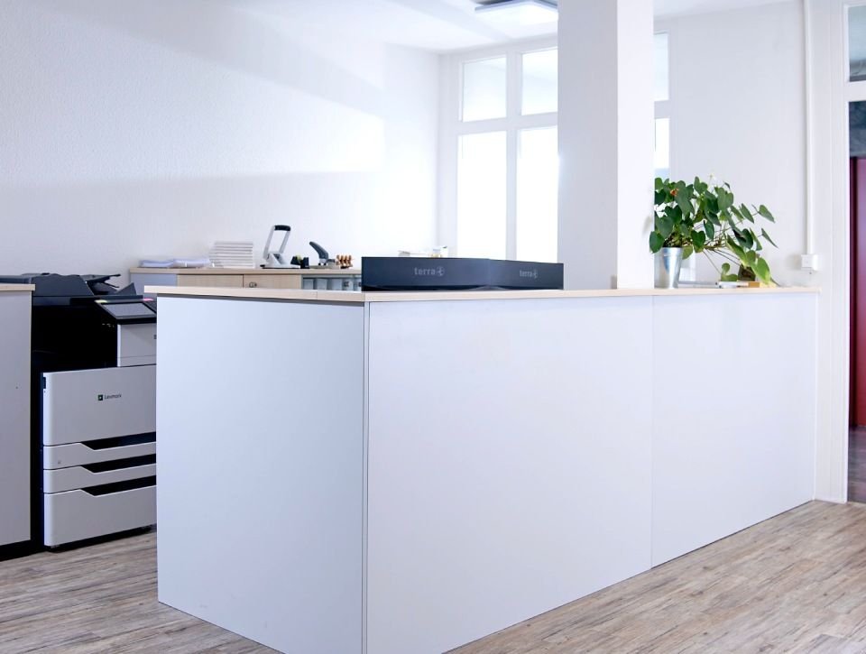 Bild Empfang der Steuerkanzlei