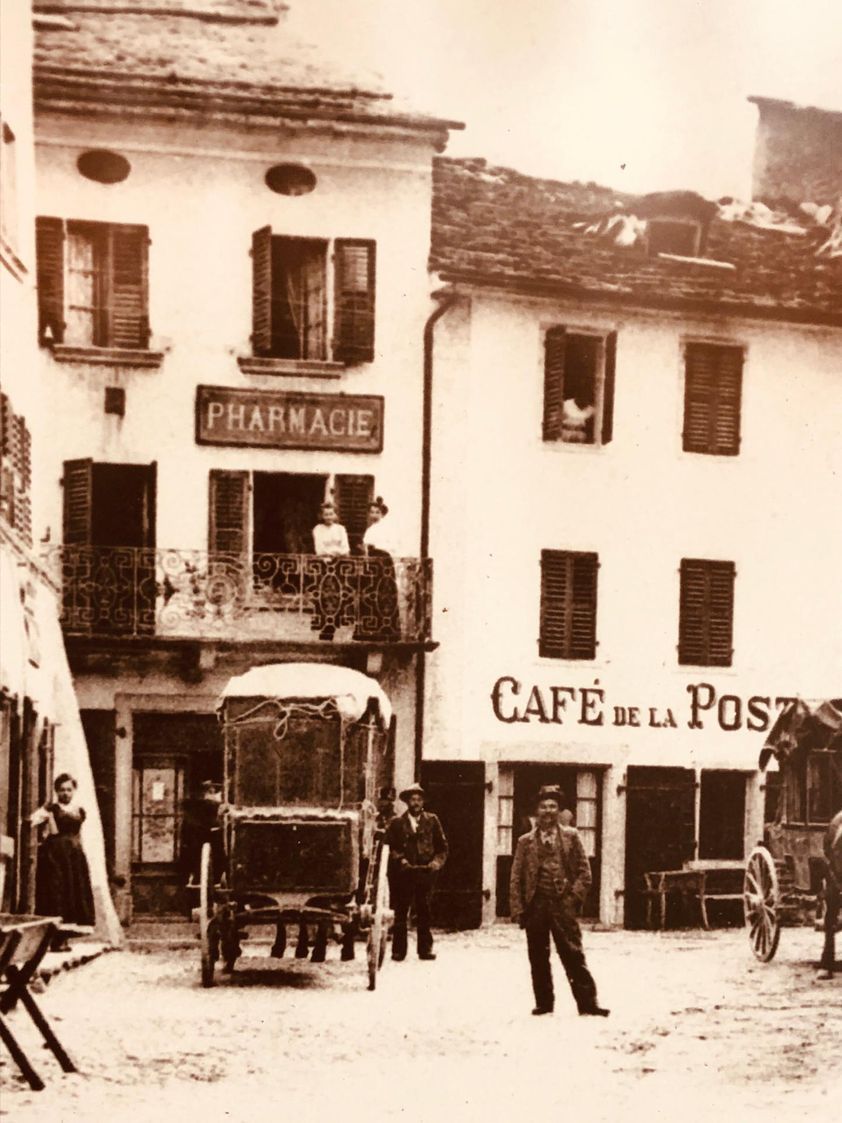 Photo Vintage - Pharmacie de Bagnes