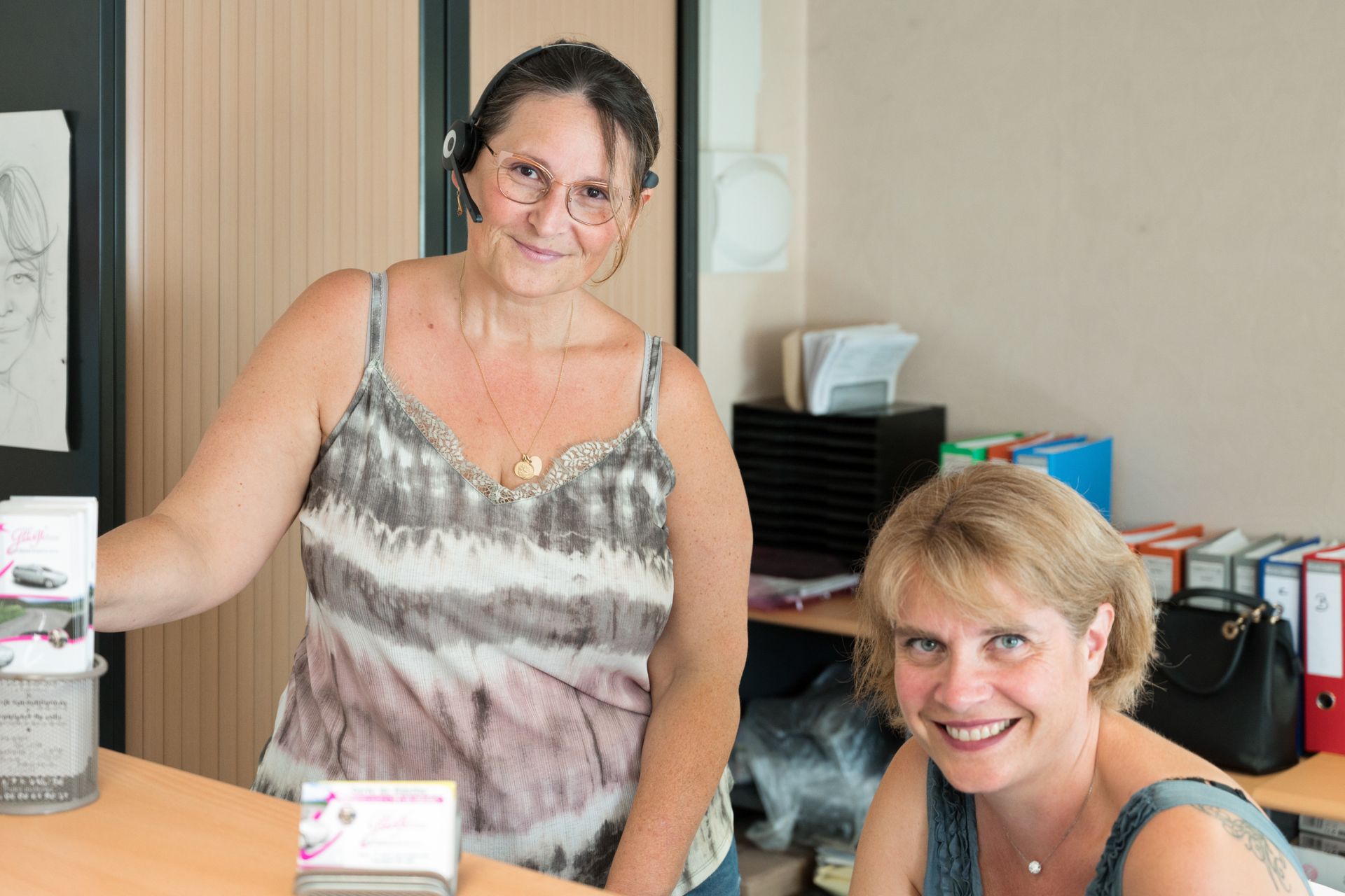 Secrétariat de l'entreprise de taxi