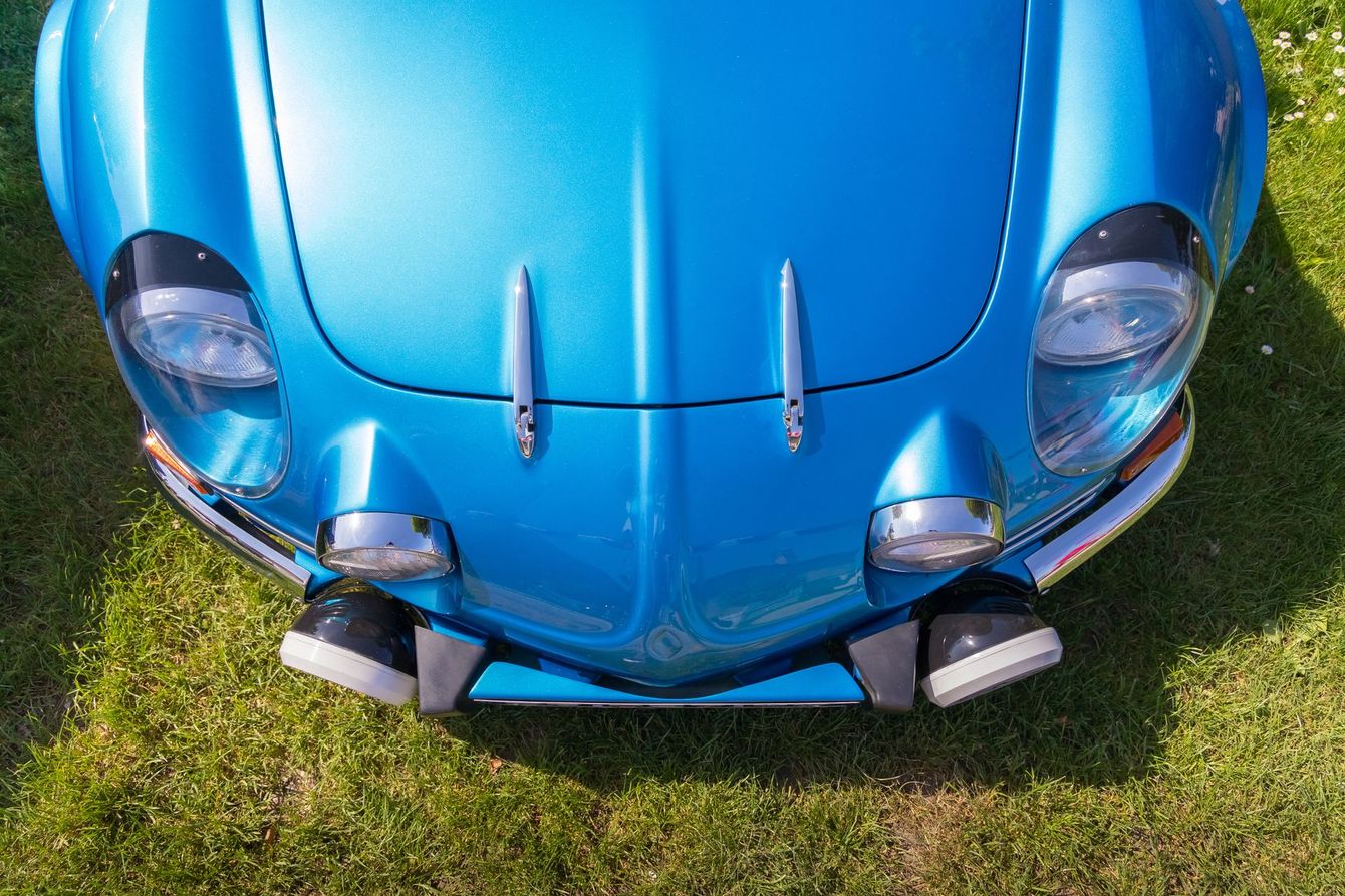 Alpine A110 bleue