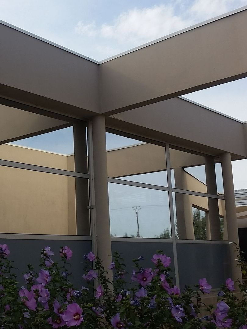 Film solaire sur des vitres
