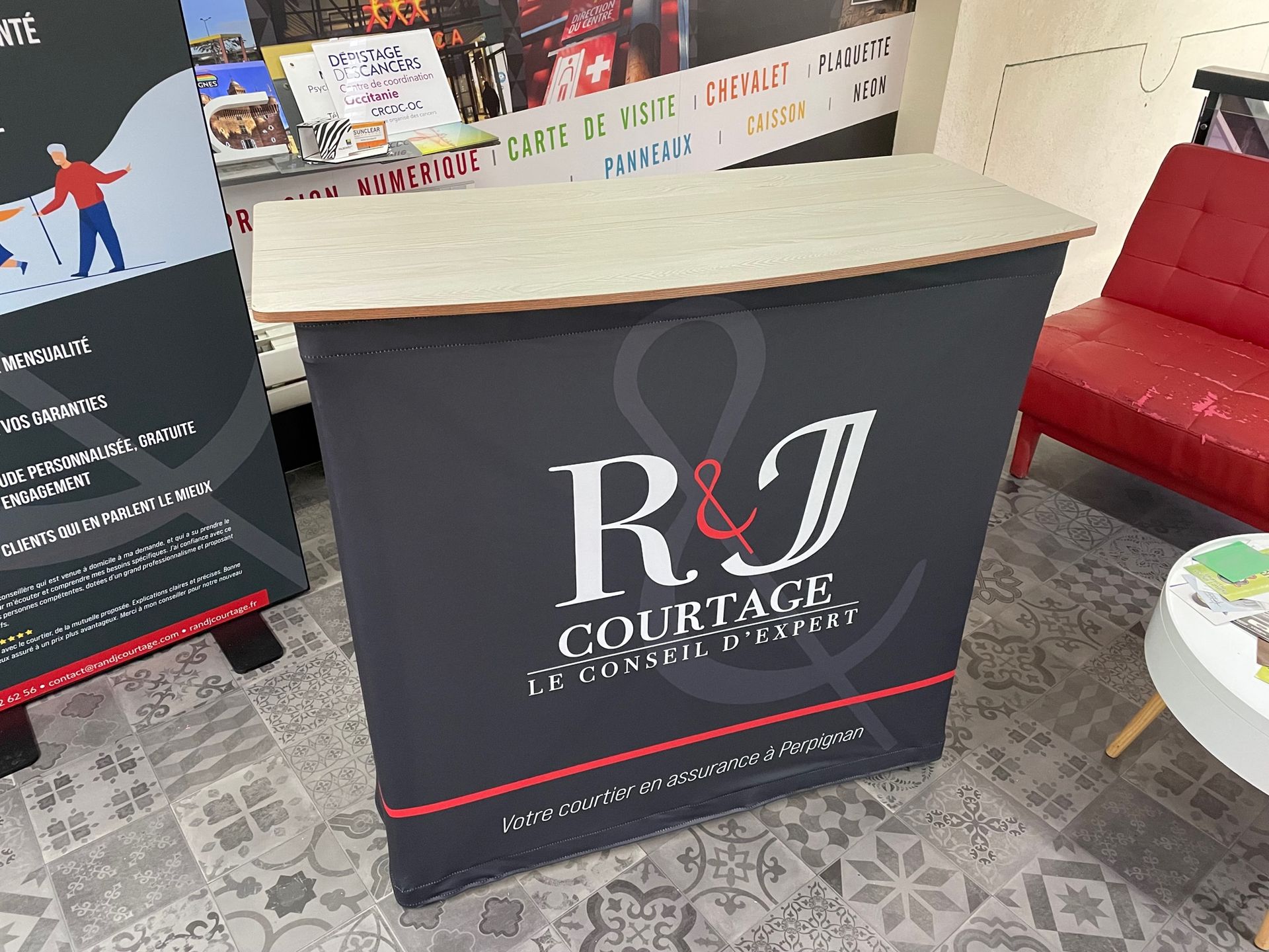 Pupitre personnalisé