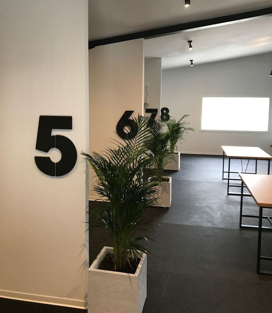 Signalétique dans des bureaux