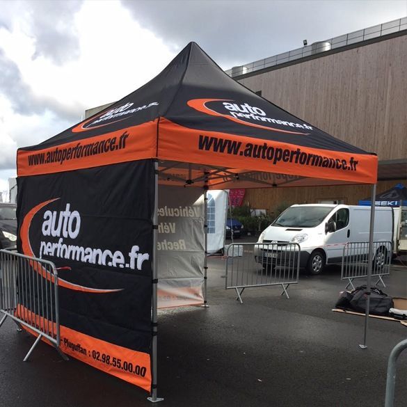 Tente personnalisée