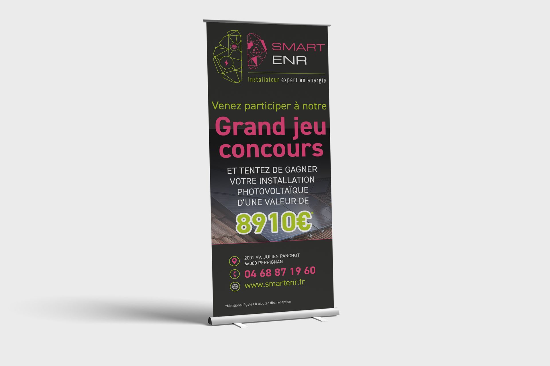 Roll-up promotionnel
