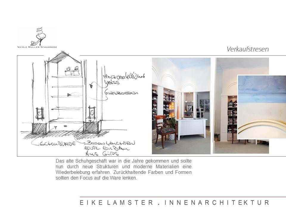 Projekt von Lamster Innenarchitektur: Nicole Müller Schuhmode