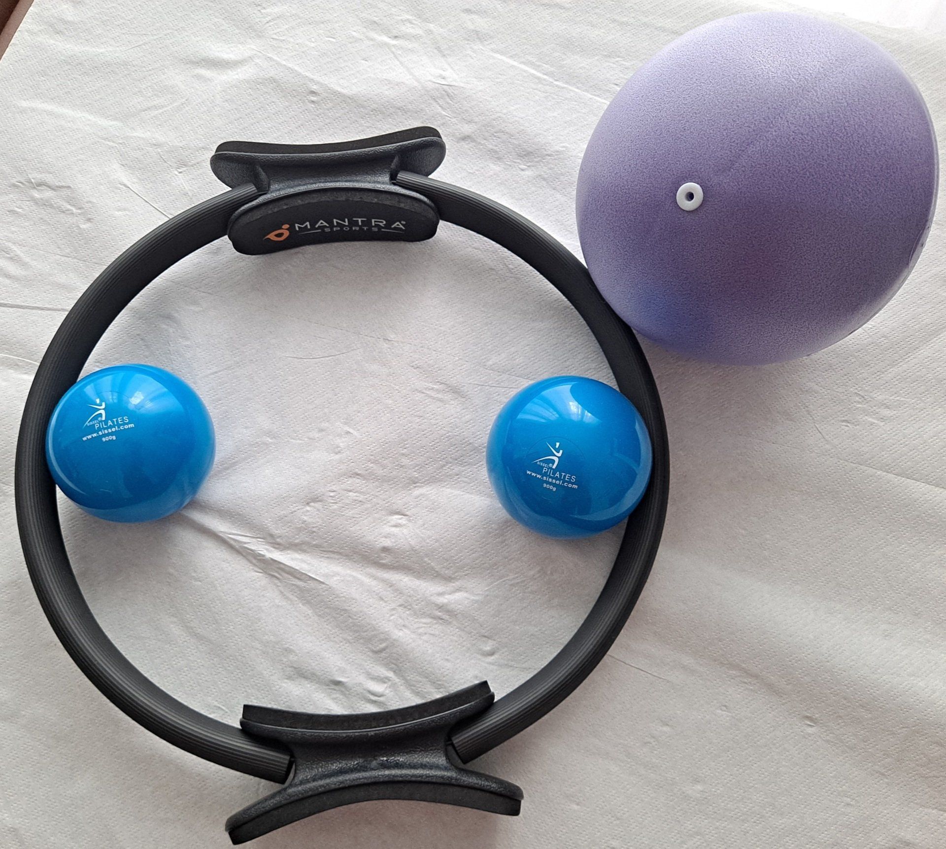 Cercle de travail et ballon