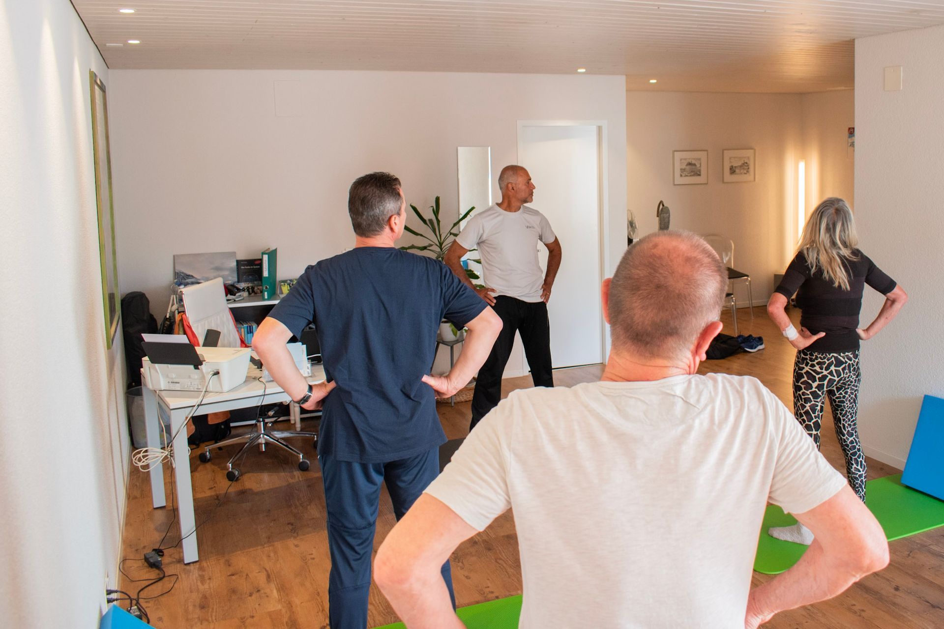 Physiotherapieübung