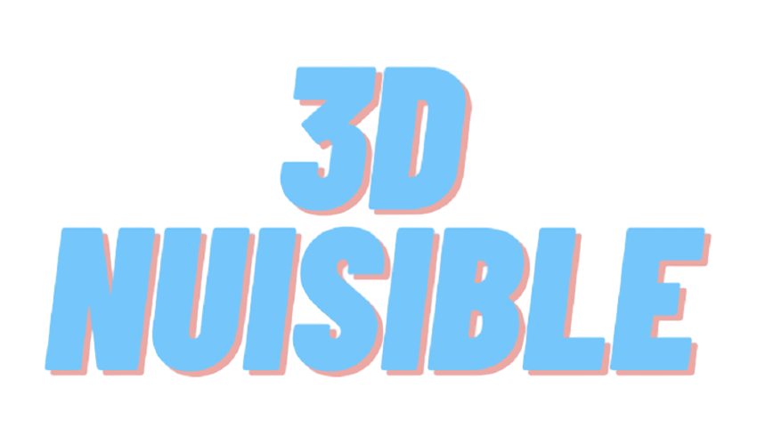 Logo 3D Nuisible