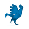 Logo coq bleu