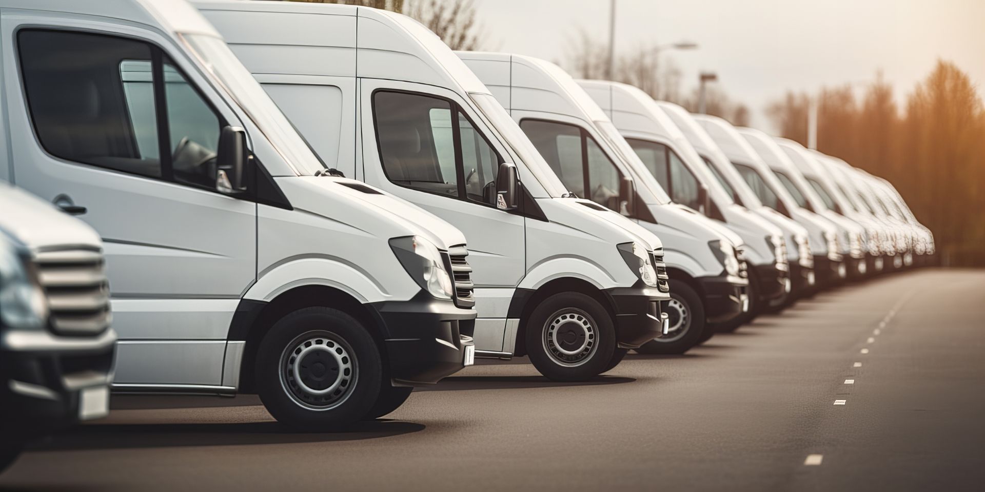 Auto auf einem Anhänger