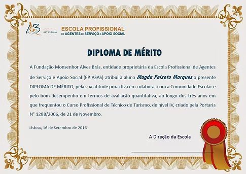 Diploma de Mérito